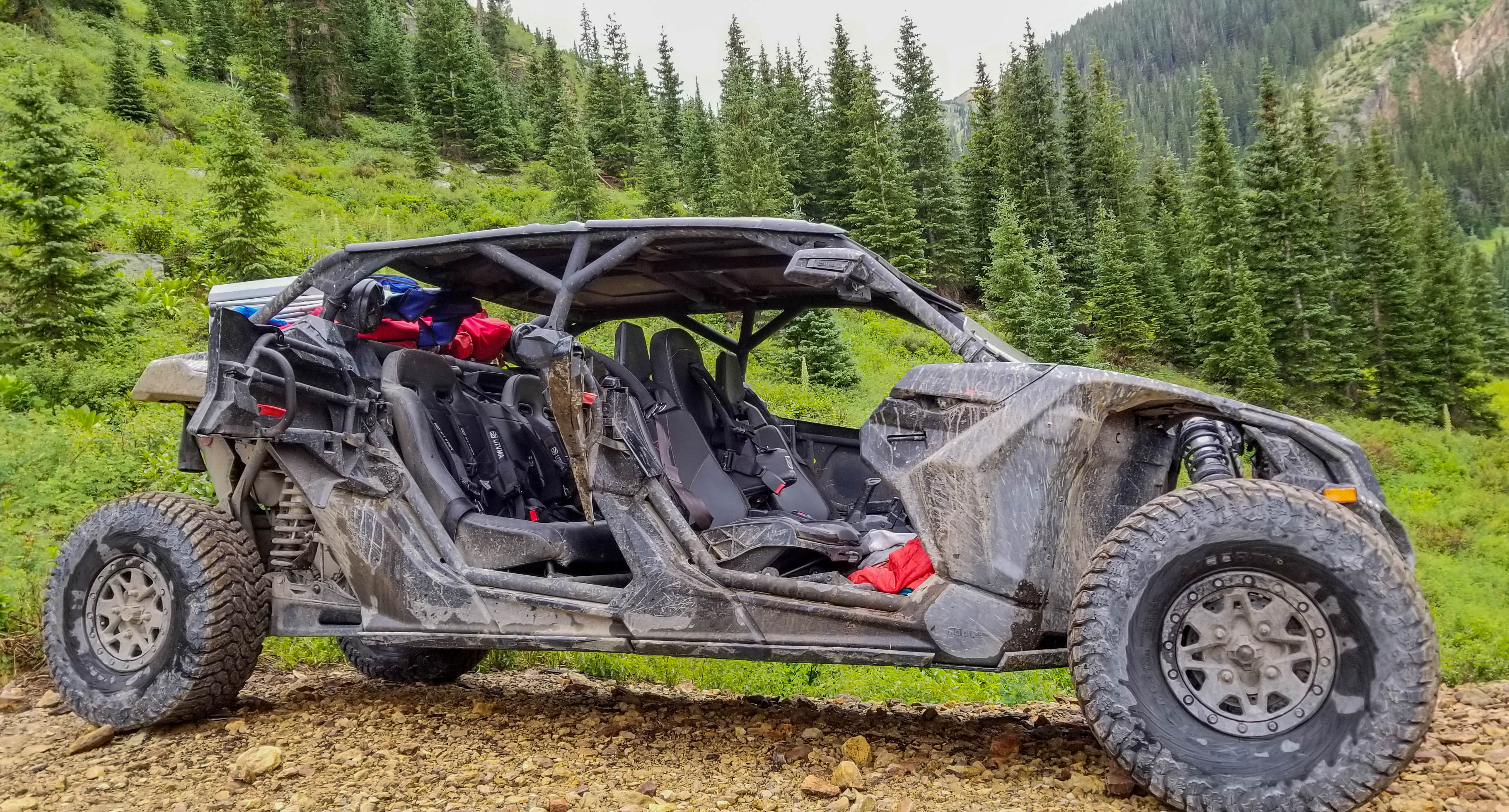 Maverick X3 Rear Bench Seat with Harnesses (2017+) - Image 10