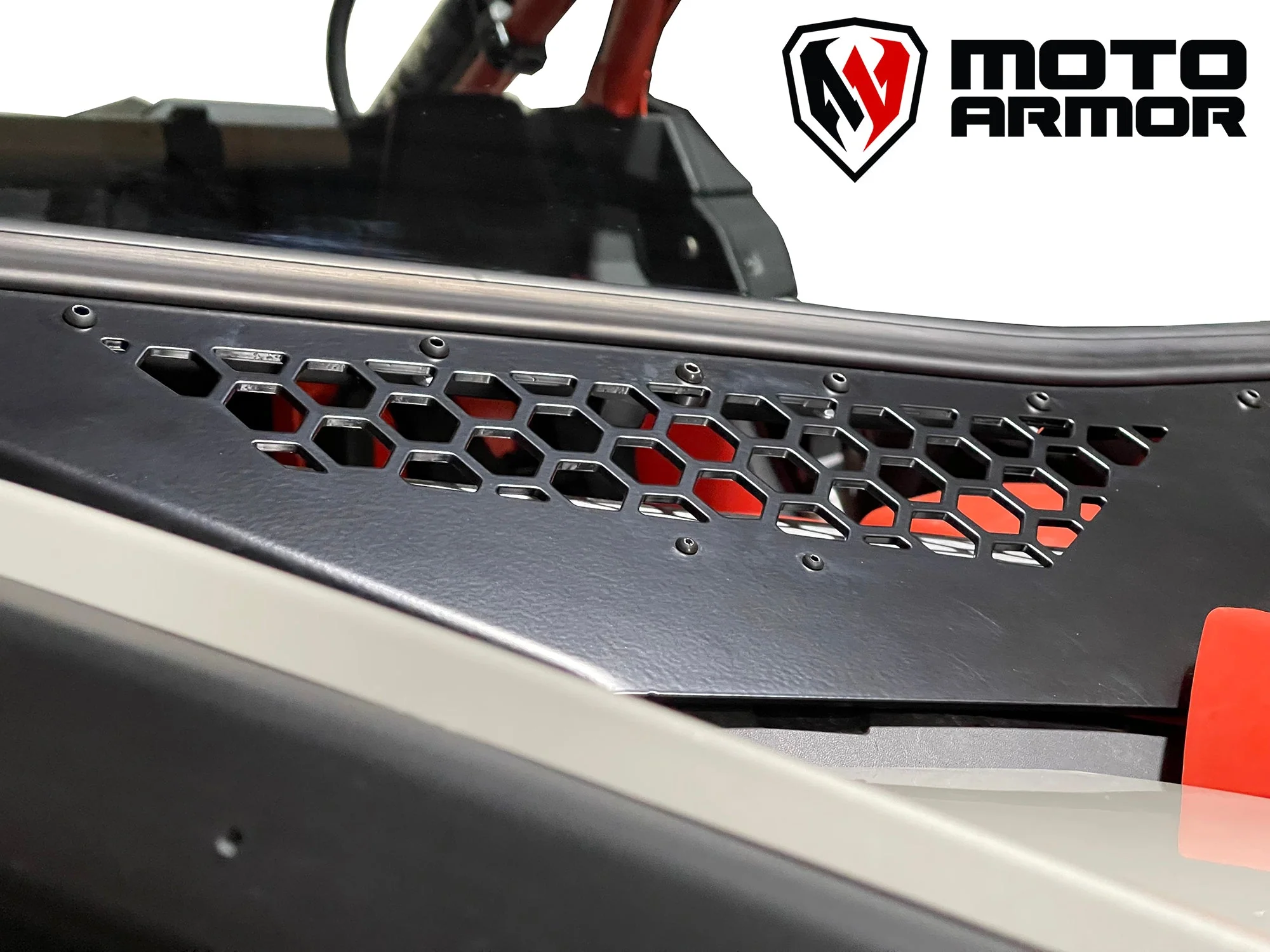 Maverick X3 Vented Glass Windshield - Enhanced Ventilation + Tough Safety Glass (2017-2025) - Image 6