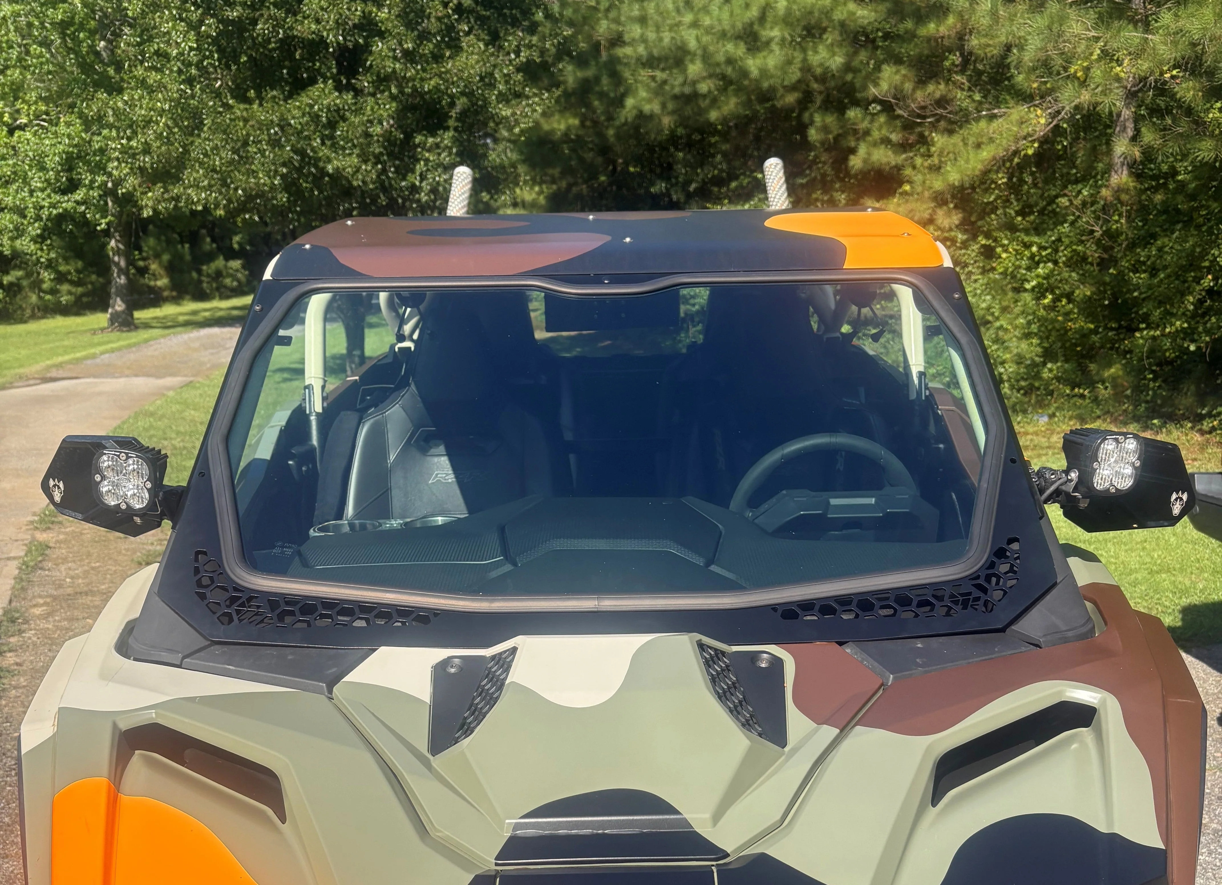 Moto Armor Pro XP Windshield - Max Visibility + Durable Safety Glass (2025+)
