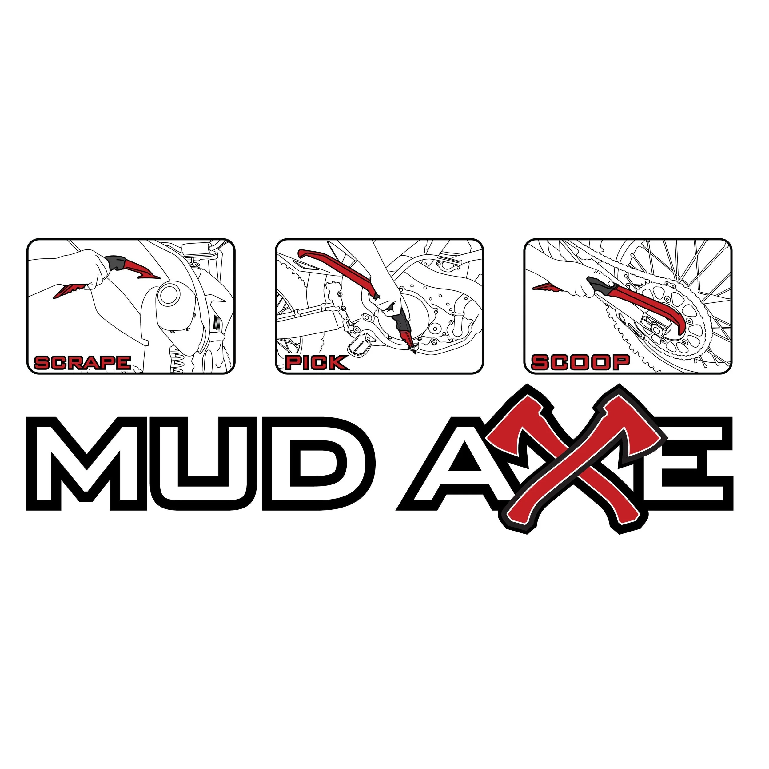 MudAxe - Premium Powersports Mud Scraper - Image 2