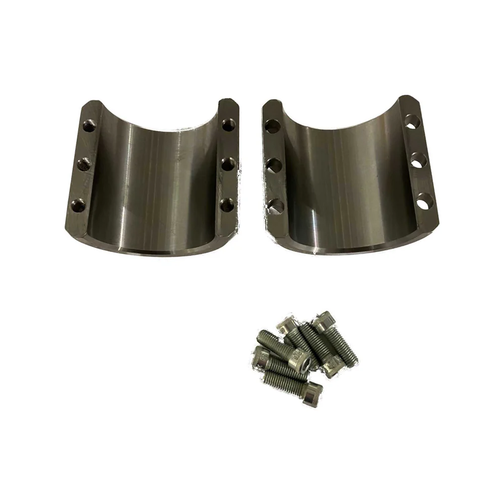 OD Tube Clamps / 6 Bolt Coupler - CNC Machined + Made in USA (Universal) - Image 5