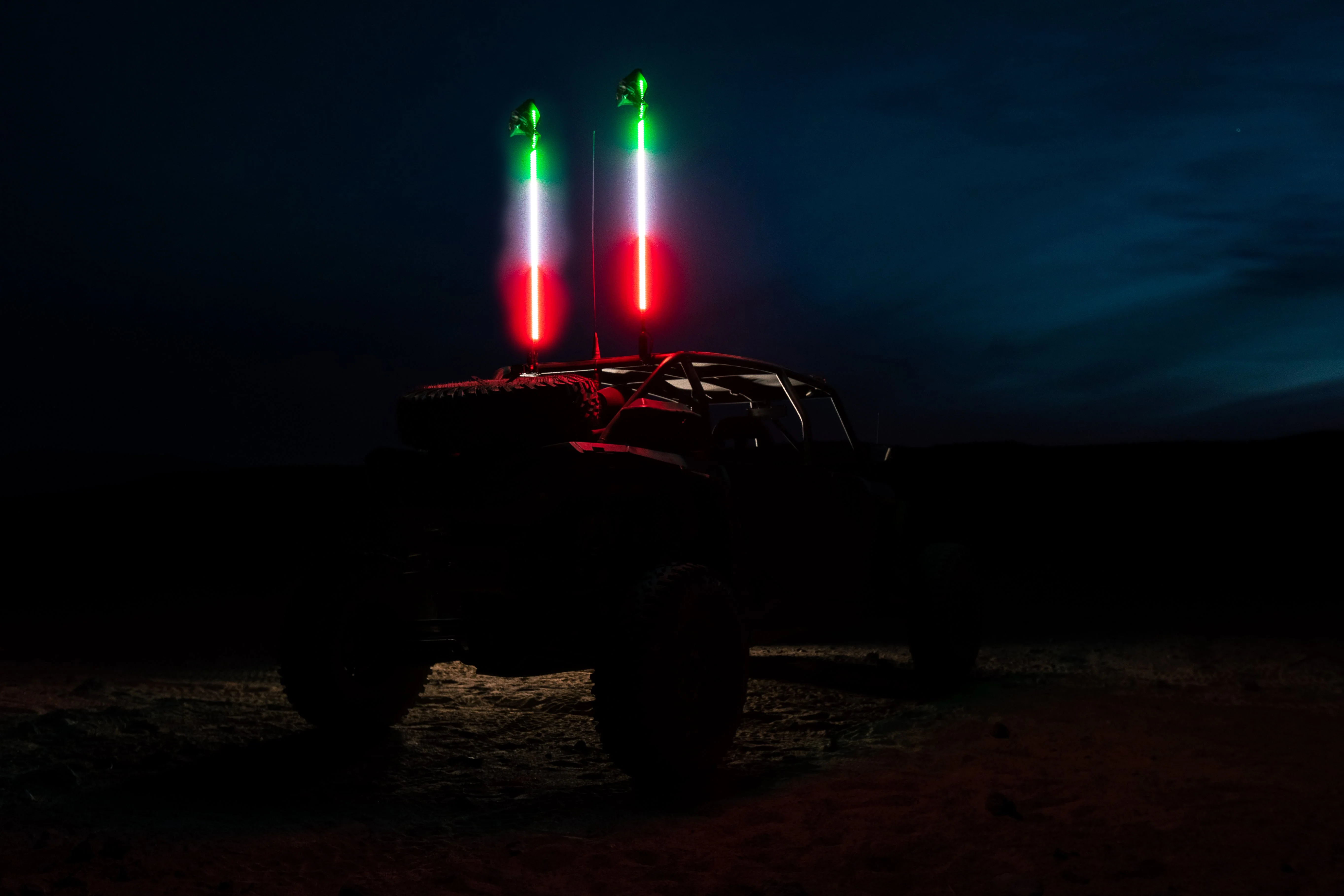 Hyper Color LED Whips – Platinum - Image 3