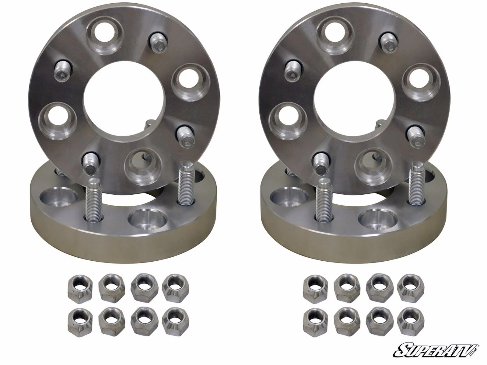 SuperATV Polaris 12mm Studs to Polaris 3/8" Wheels Wheel Adapters