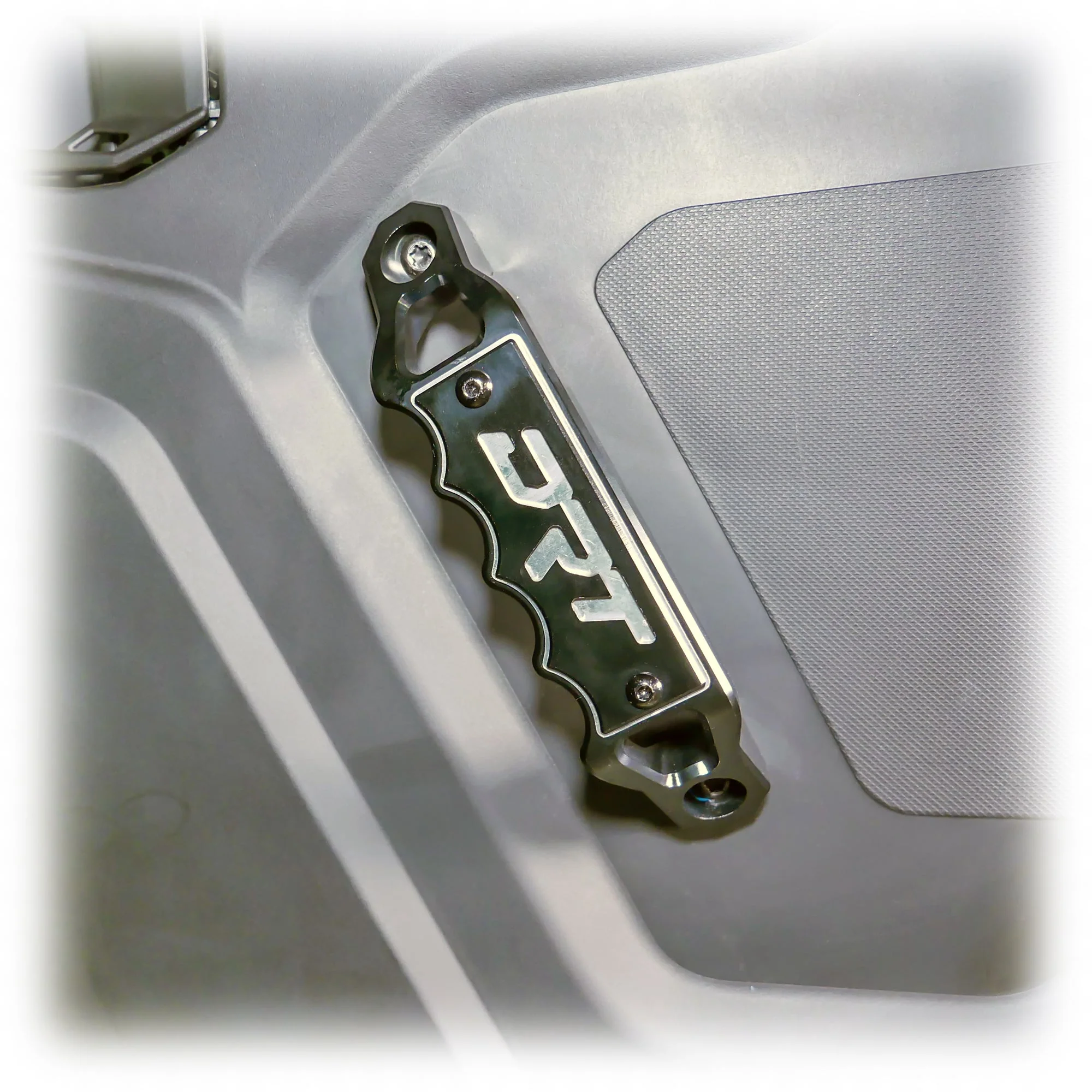 Polaris Xpedition NorthStar Billet Interior Door Handle Kit - Black/Silver - Image 6