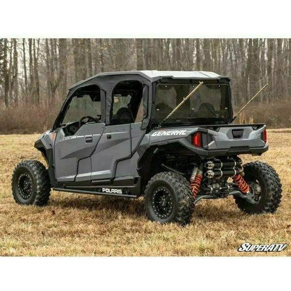 Polaris General 4 Primal Soft Cab Enclosure Upper Doors - Rain & Cold Protection + Versatile Ventilation (2023+) - Image 6
