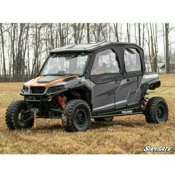 Polaris General 4 Primal Soft Cab Enclosure Upper Doors - Rain & Cold Protection + Versatile Ventilation (2023+) - Image 8