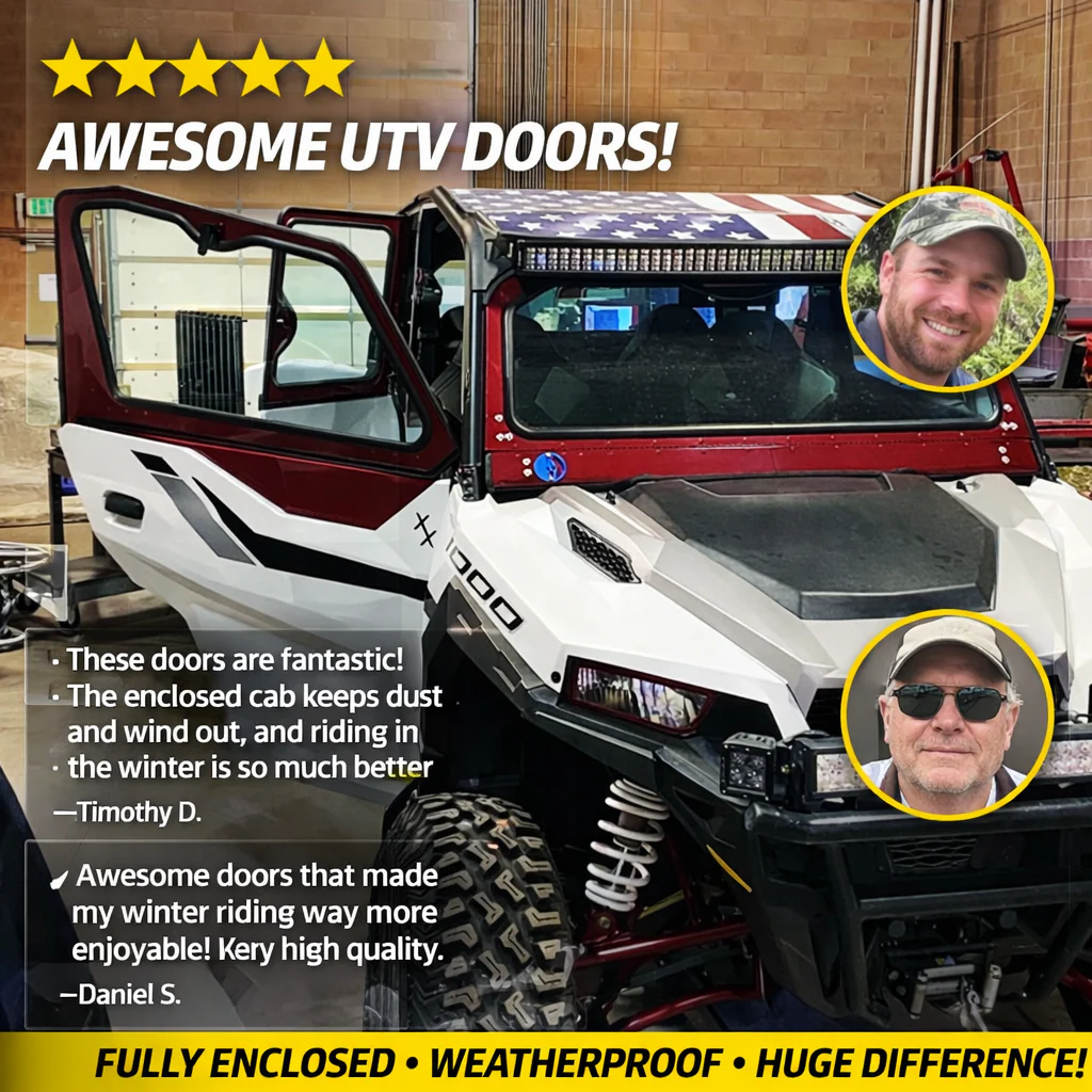 Dirt Warrior "The Vault" Polaris General 4-Seat Cab Enclosure - Image 4