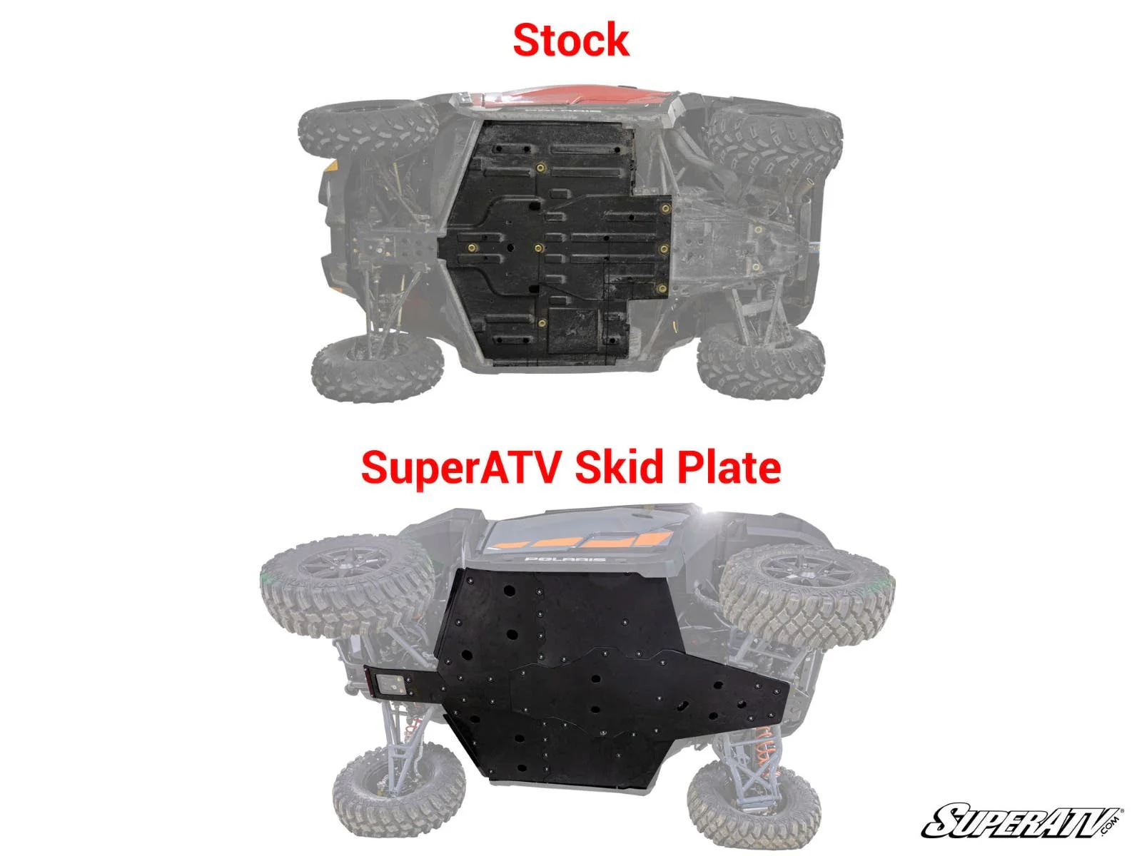 SuperATV Polaris General Full Skid Plate - Image 2