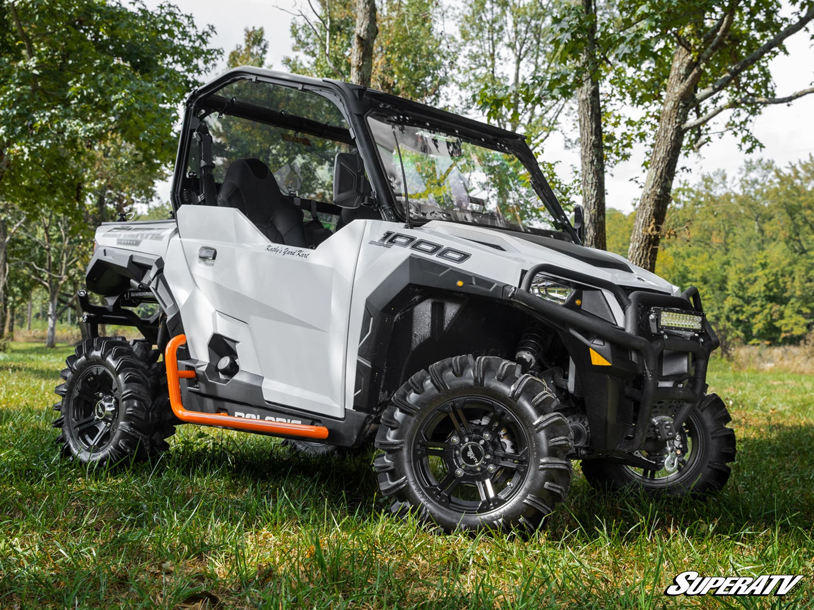 SuperATV Polaris General Heavy Duty Nerf Bars - Image 2