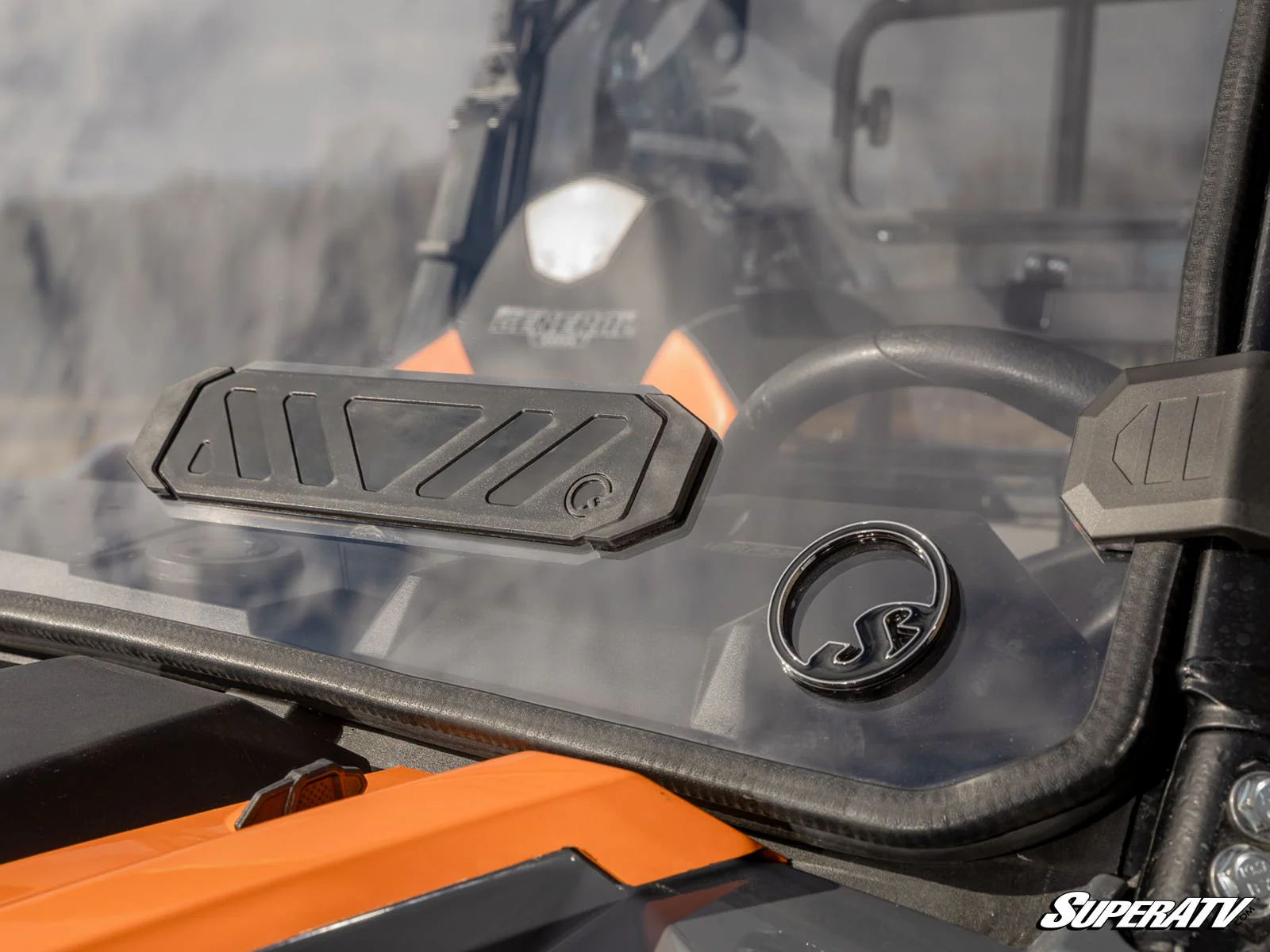 SuperATV Polaris General XP 1000 Vented Windshield—Scratch Resistant - Image 4