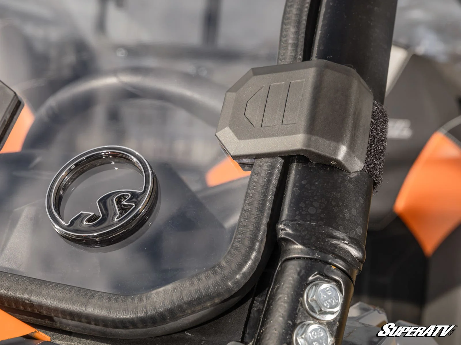 SuperATV Polaris General XP 1000 Vented Windshield—Scratch Resistant - Image 8