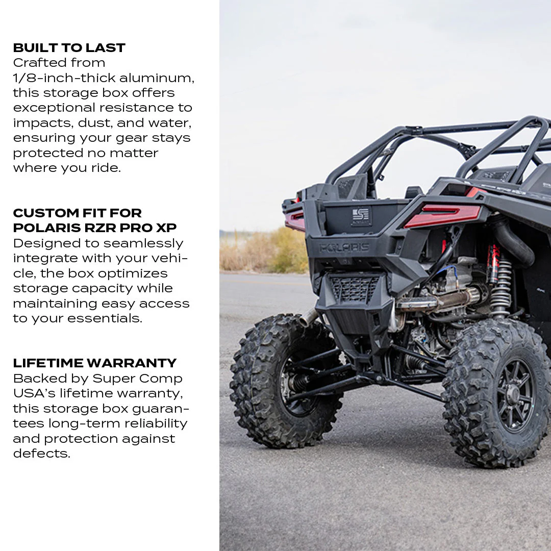Polaris Pro XP Storage Box - Durable Organization + Secure Gear - Image 3