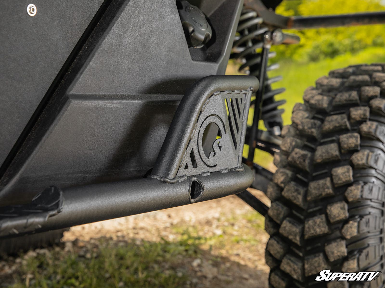 SuperATV Polaris Ranger 1000 Crew Heavy-Duty Nerf Bars - Image 3