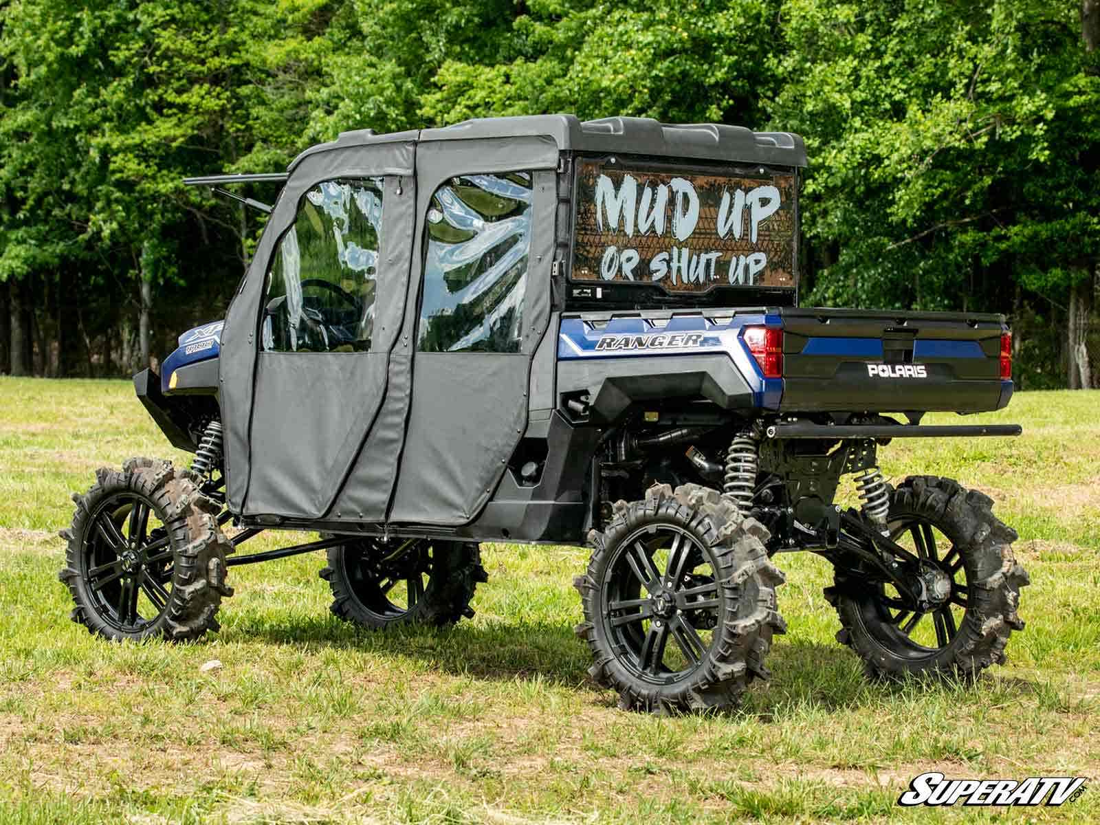 SuperATV Polaris Ranger 1000 Crew Soft Cab Enclosure Doors - Image 5