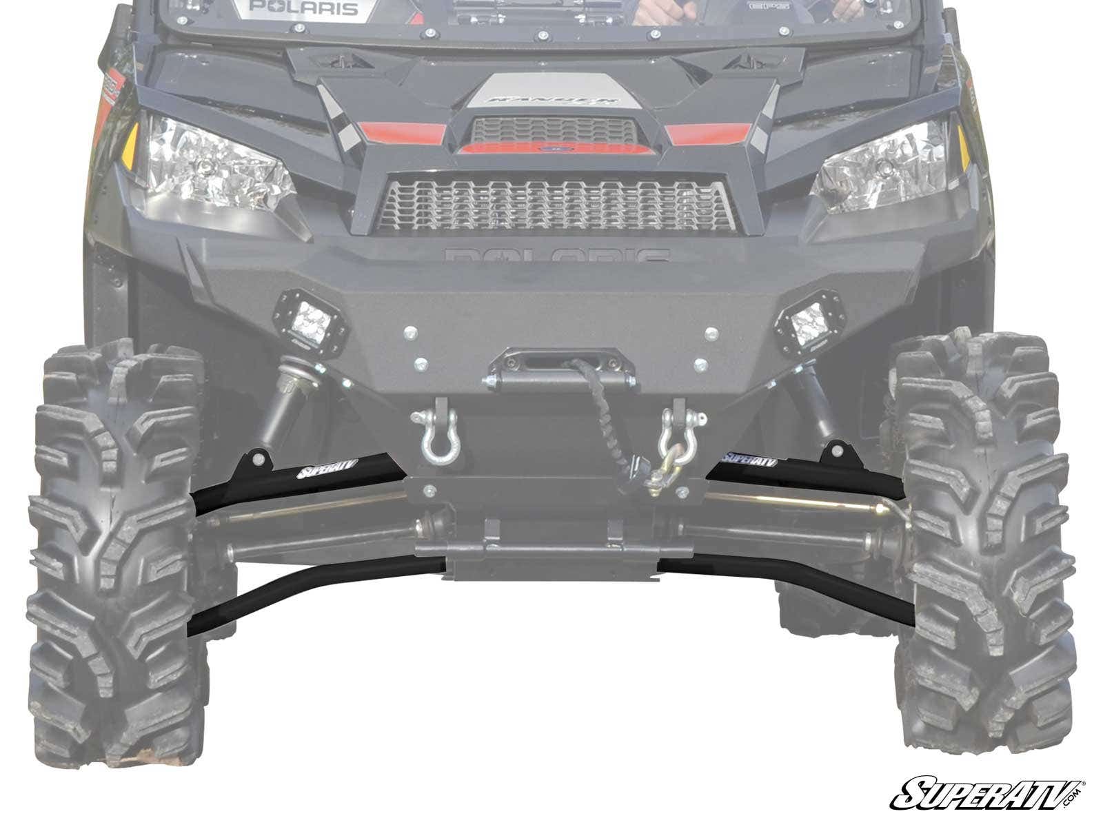 SuperATV Polaris Ranger 1000 Diesel High Clearance 1.5" Forward Offset A-Arms