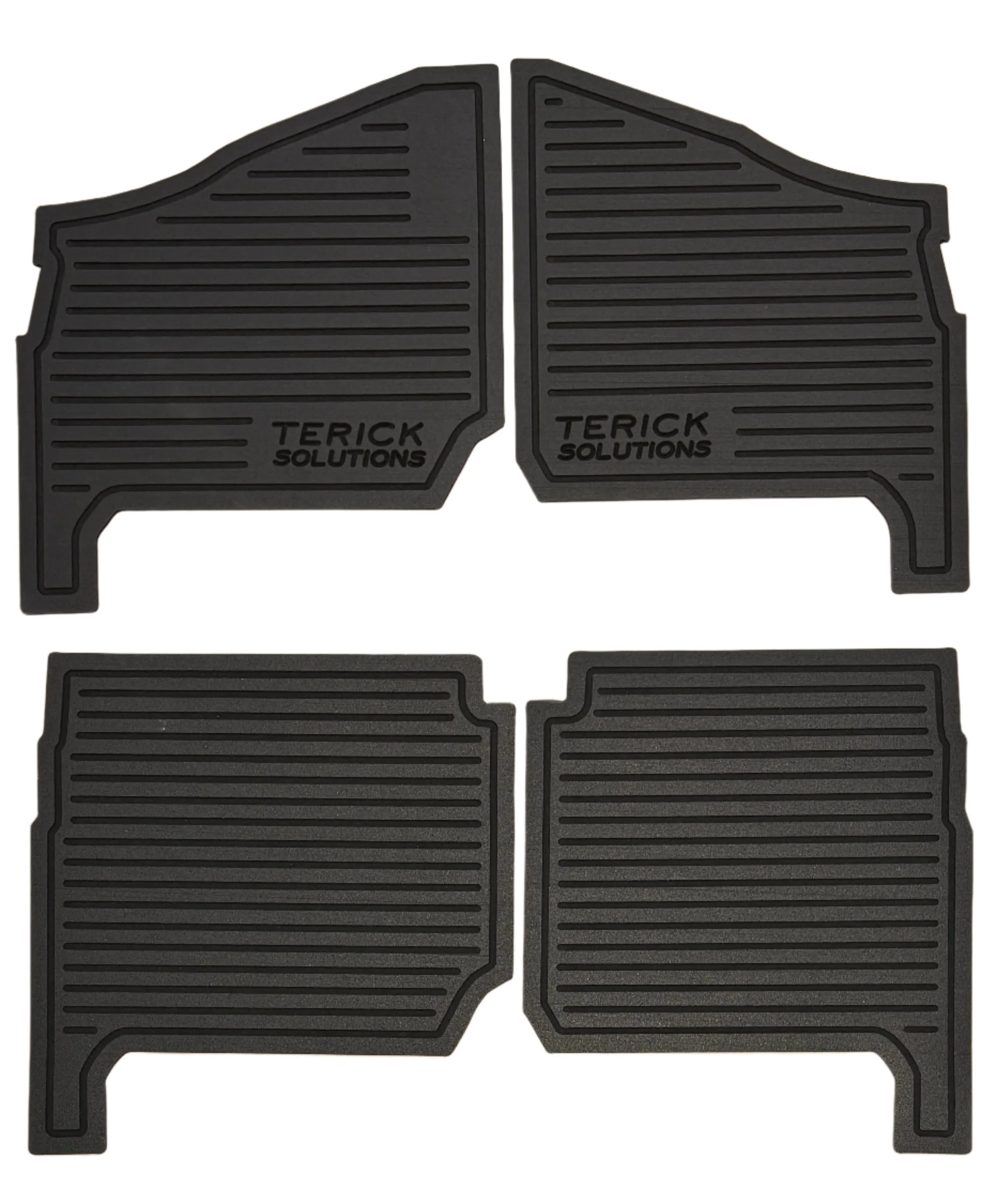 Polaris Ranger 1000 Rubber Floor Mats - Custom Fit + Insulation (2018-Current) - Image 4