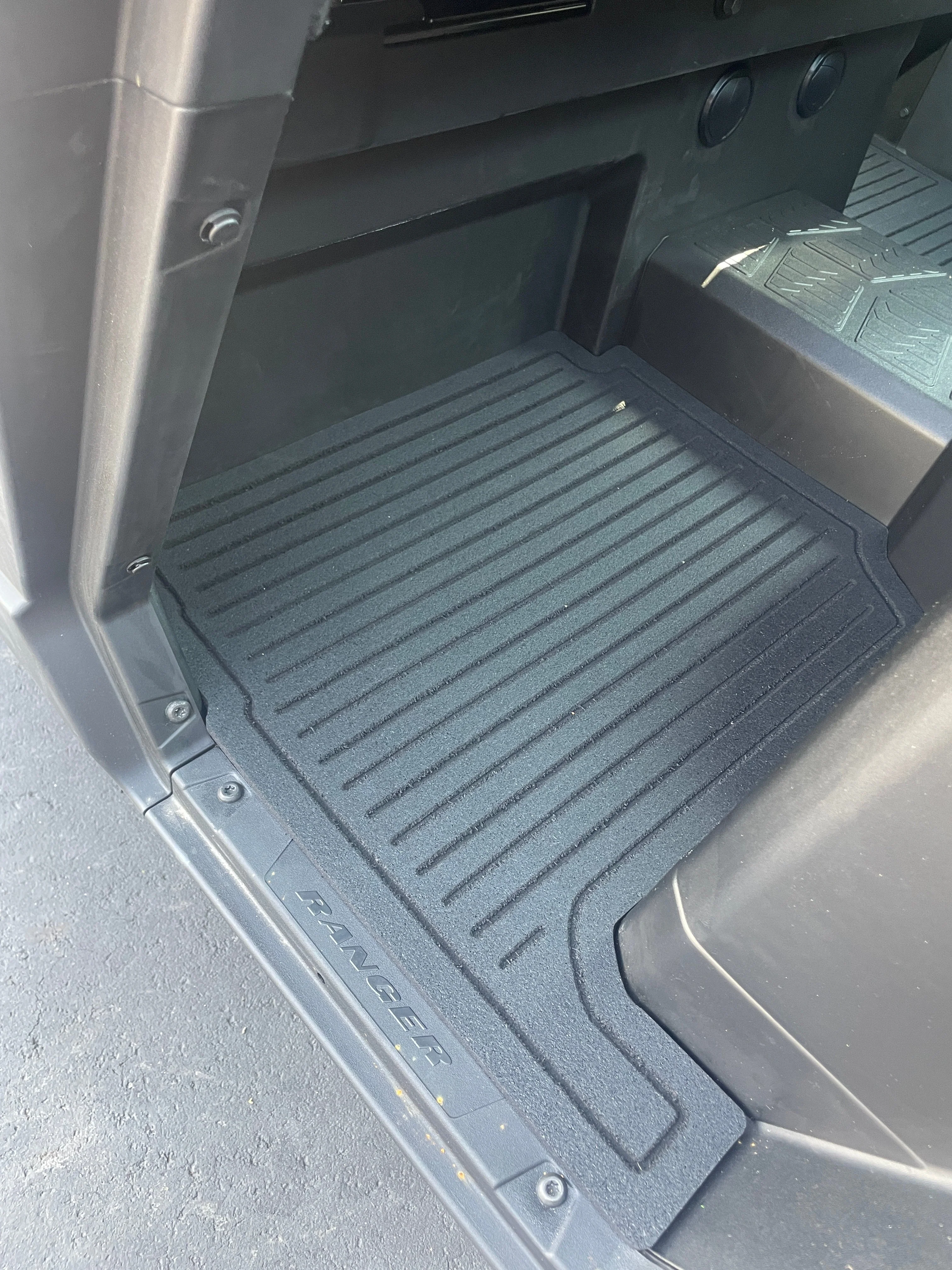 Polaris Ranger 1000 Rubber Floor Mats - Custom Fit + Insulation (2018-Current) - Image 7