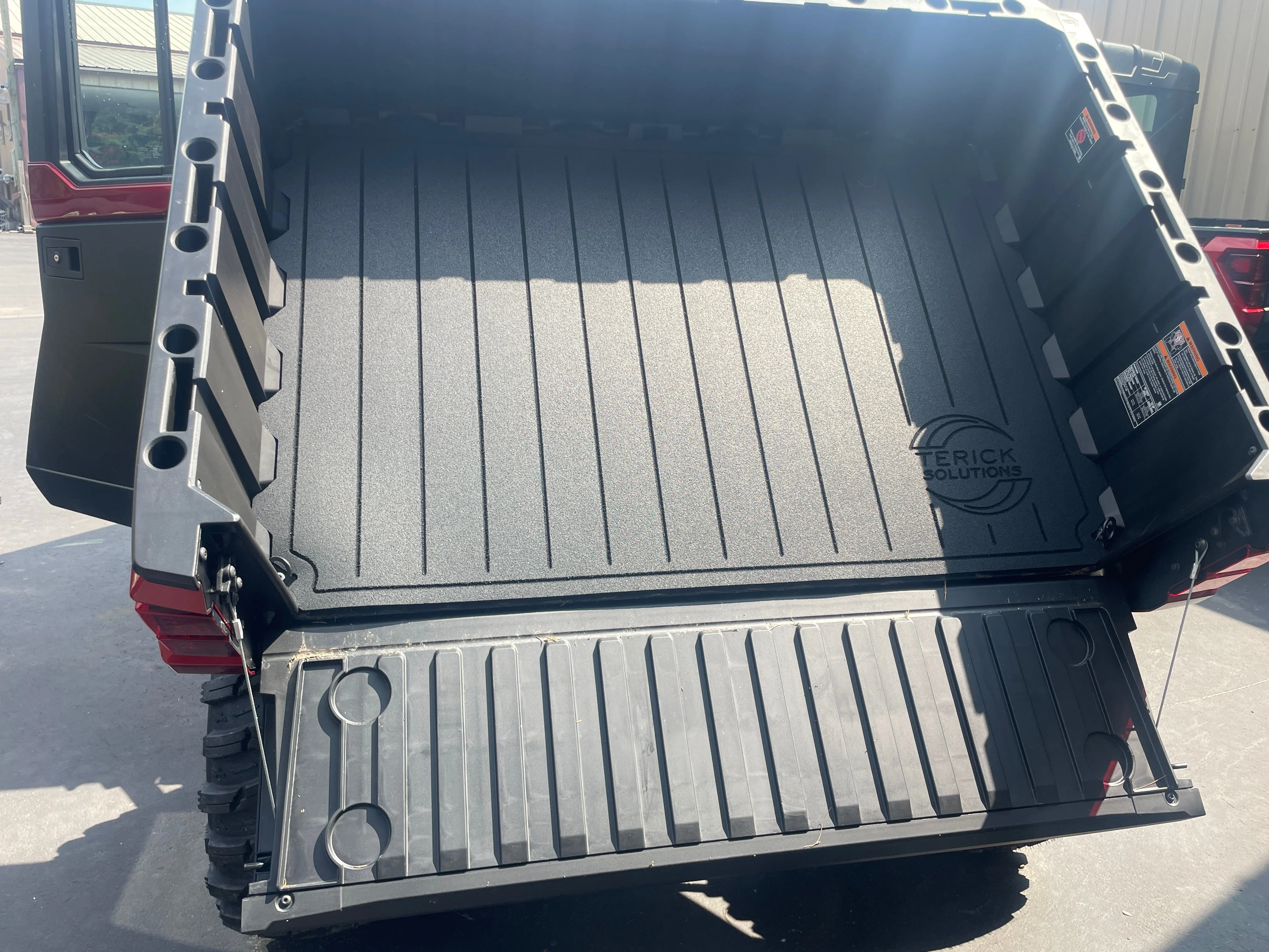 Polaris Ranger 1000 Rubber Floor Mats - Custom Fit + Insulation (2018-Current) - Image 9