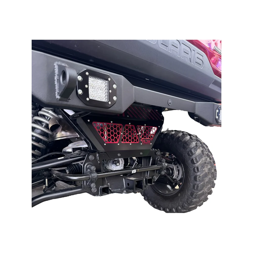 Polaris Ranger 1500XD Exhaust Cover - Stylish Look + Easy Install (2023) - Image 2