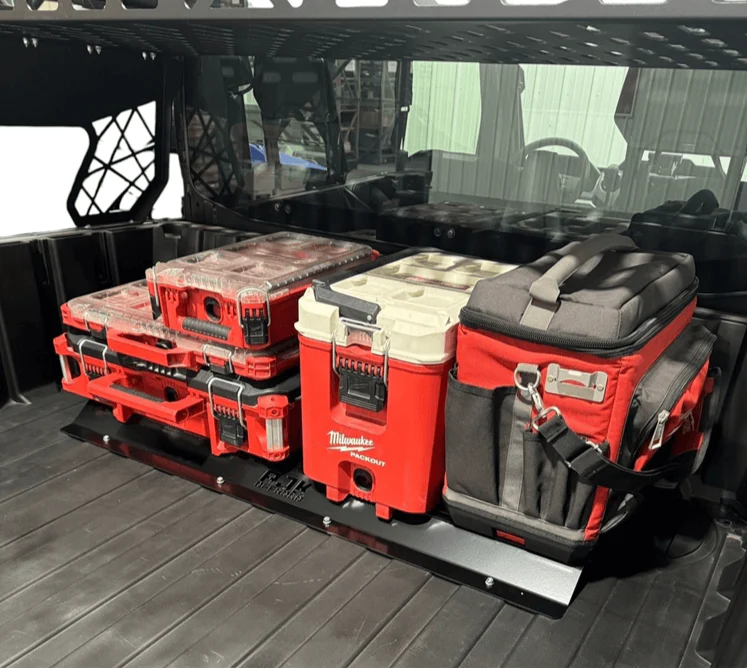 Polaris Ranger 1500XD Front Packout Mount - Easy Install + Secure Storage (2023) - Image 12