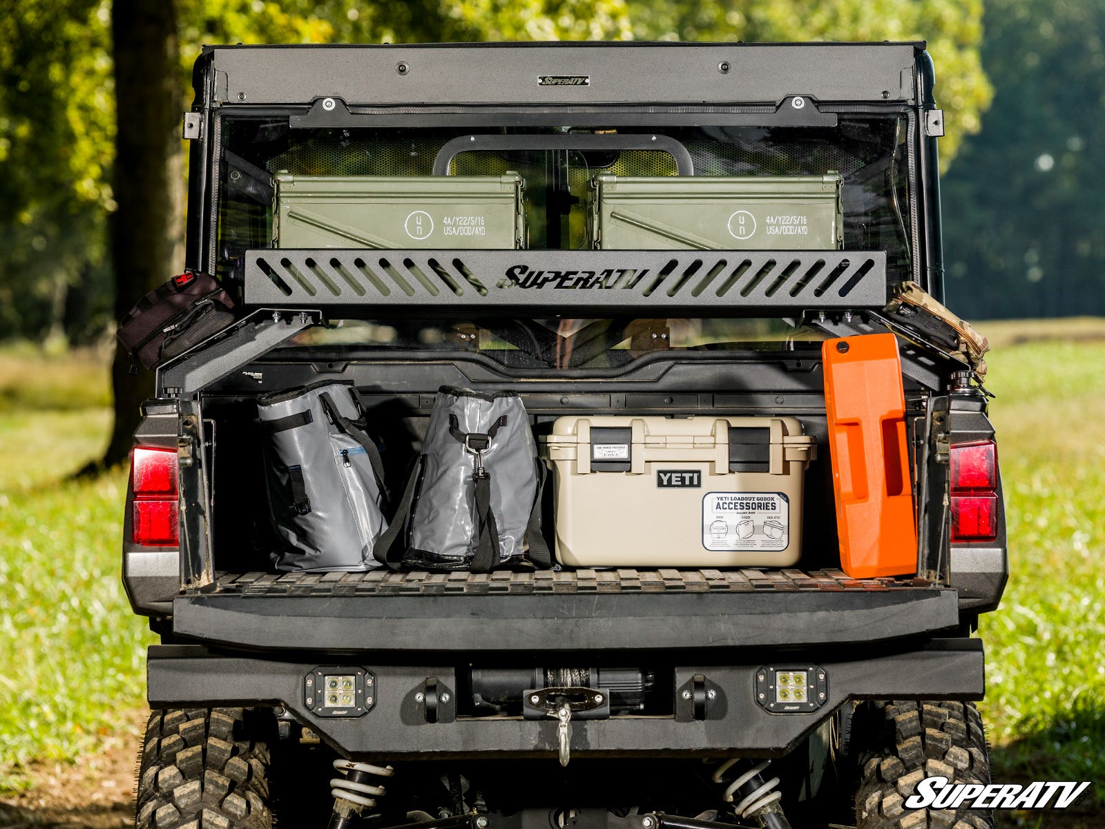 SuperATV Polaris Ranger Bed Rack Delta - Image 3