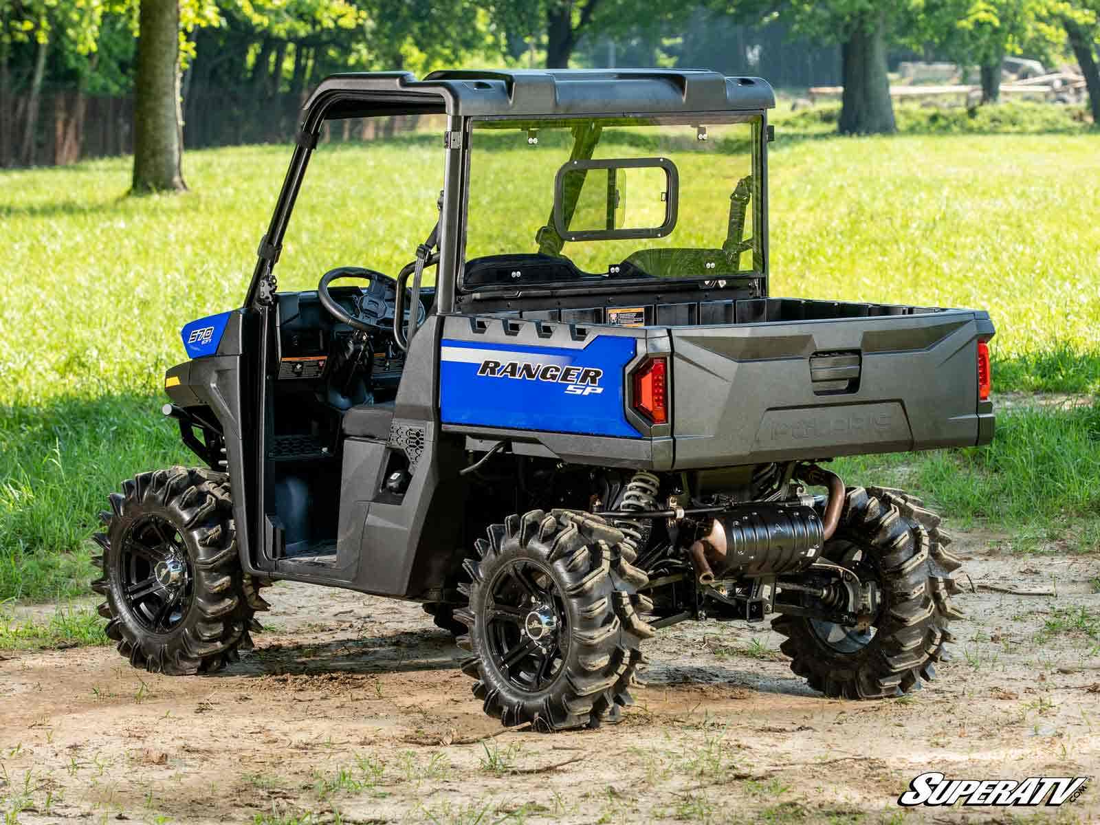 SuperATV Polaris Ranger Midsize Rear Sliding Windshield - Image 3