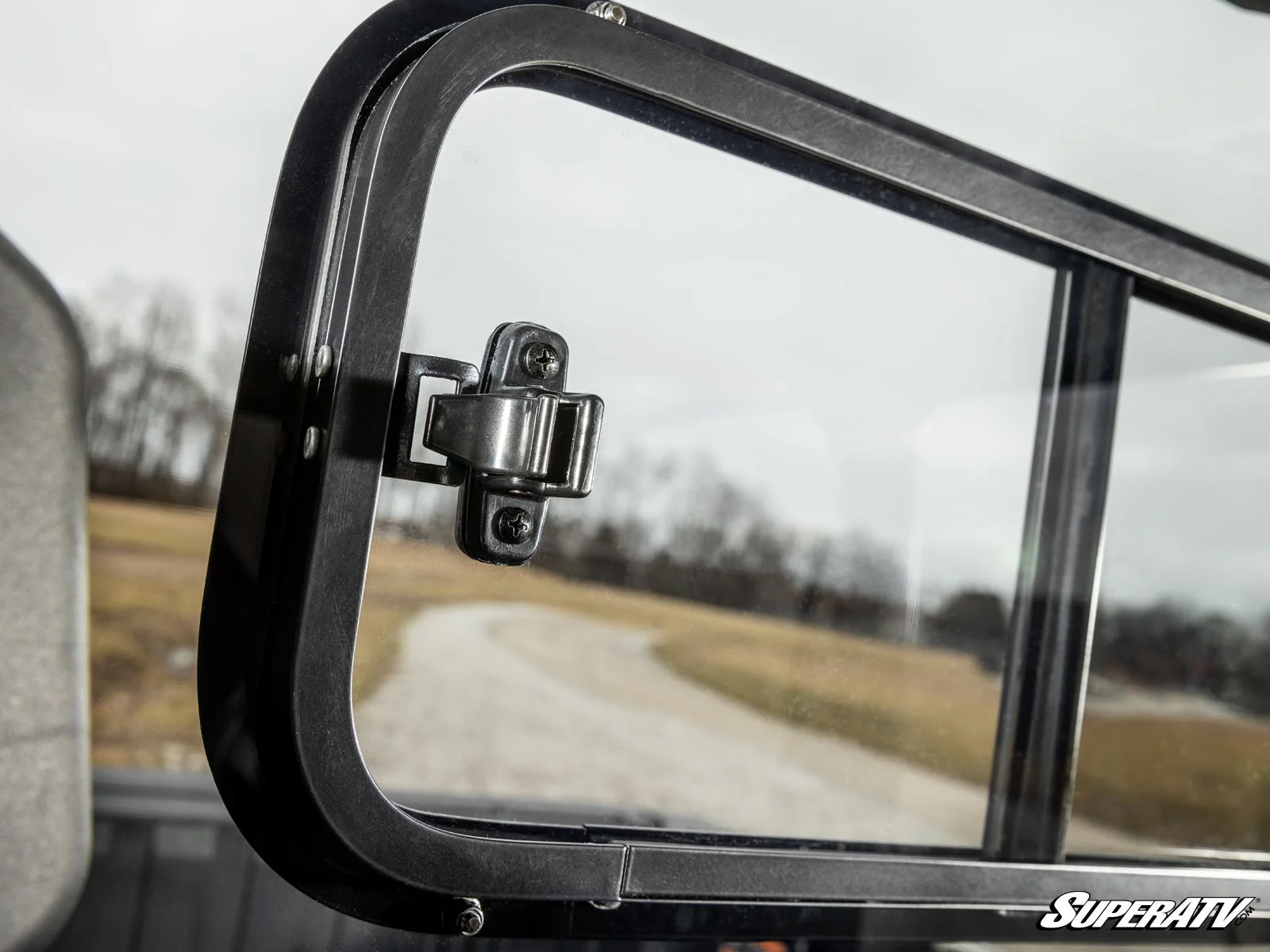 SuperATV Polaris Ranger XD 1500 Sliding Rear Windshield - Image 10