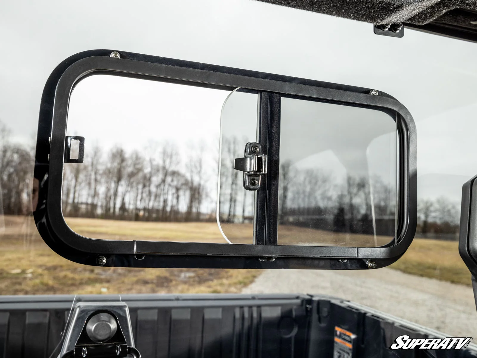 SuperATV Polaris Ranger XD 1500 Sliding Rear Windshield - Image 9