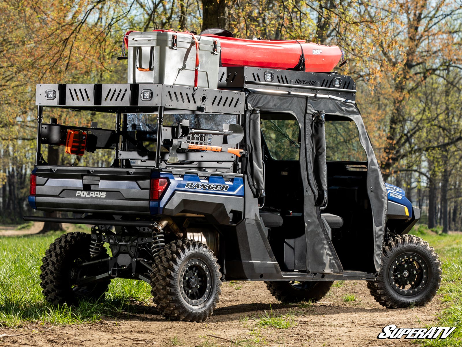 SuperATV Polaris Ranger XP 1000 Outfitter Bed Rack - Image 2