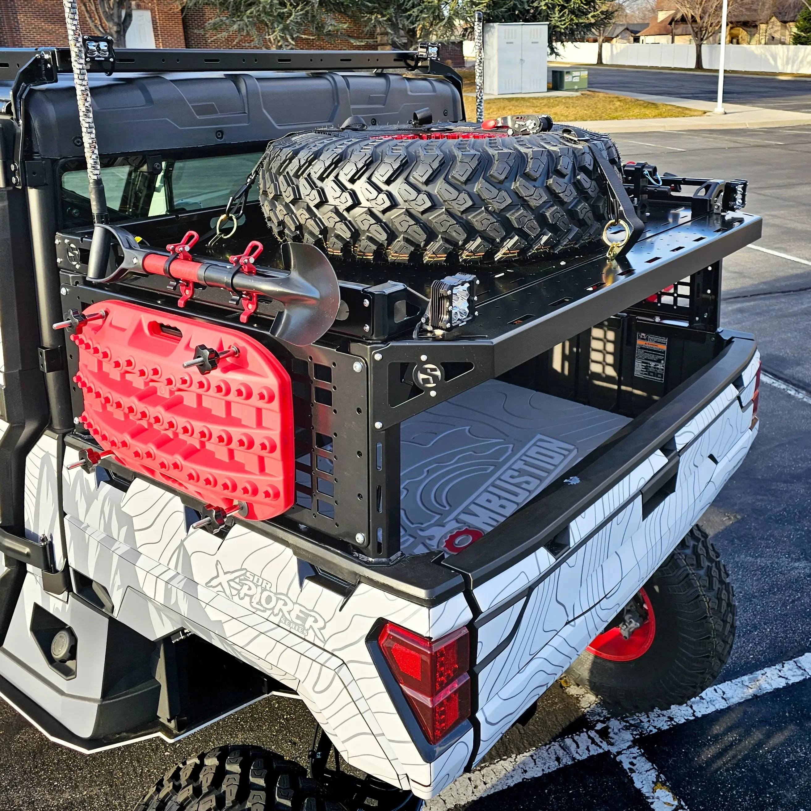 Polaris Ranger XP 1000 X-Plorer Series Bed Rack - Image 2