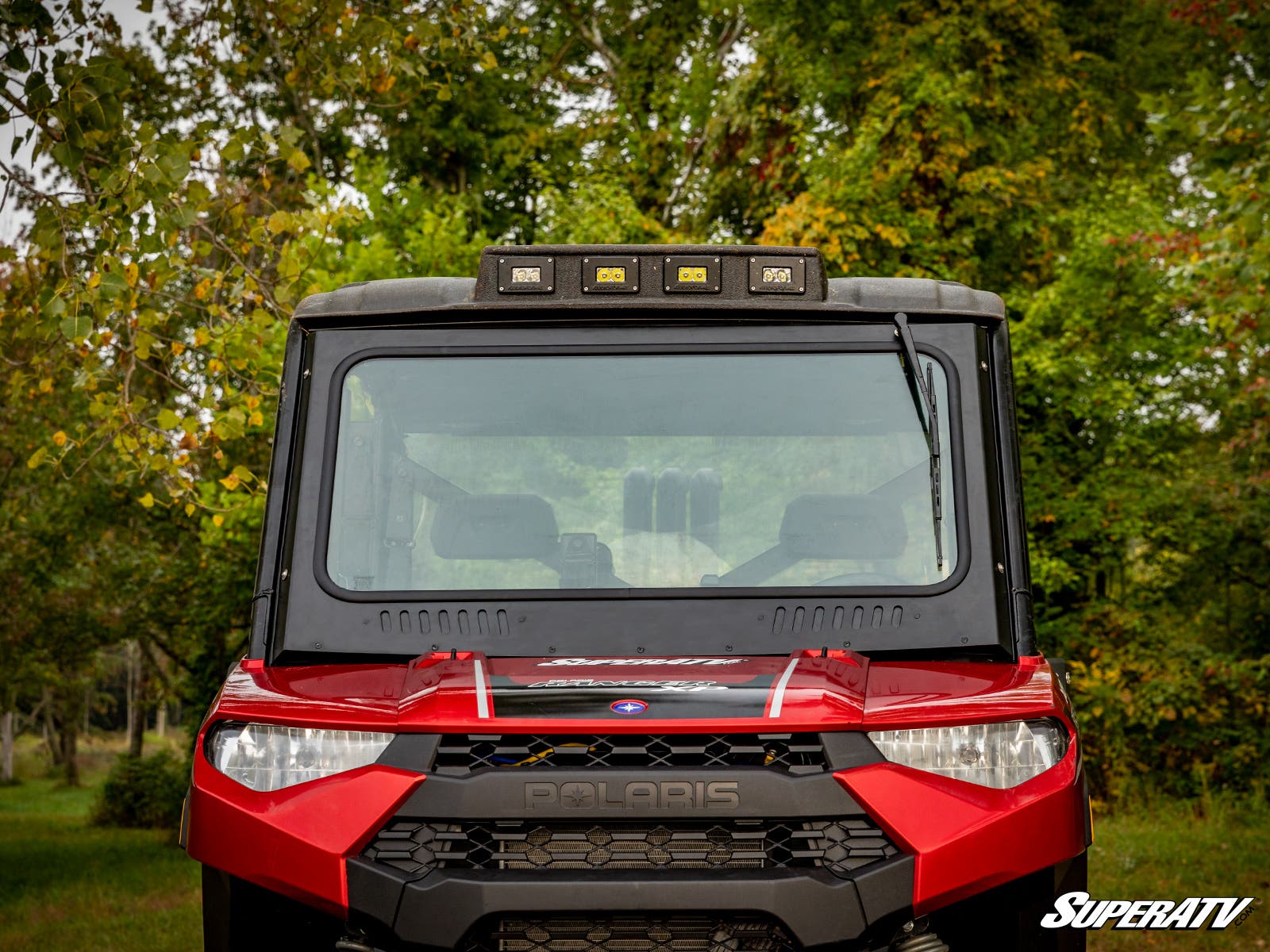 SuperATV Polaris Ranger XP Kinetic Glass Windshield - Image 6