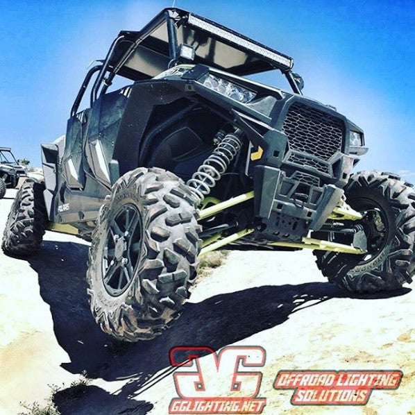 Polaris RZR 1000 & 2014+ RZR 900 30" LED Light Bar Roof Mounts - Image 2
