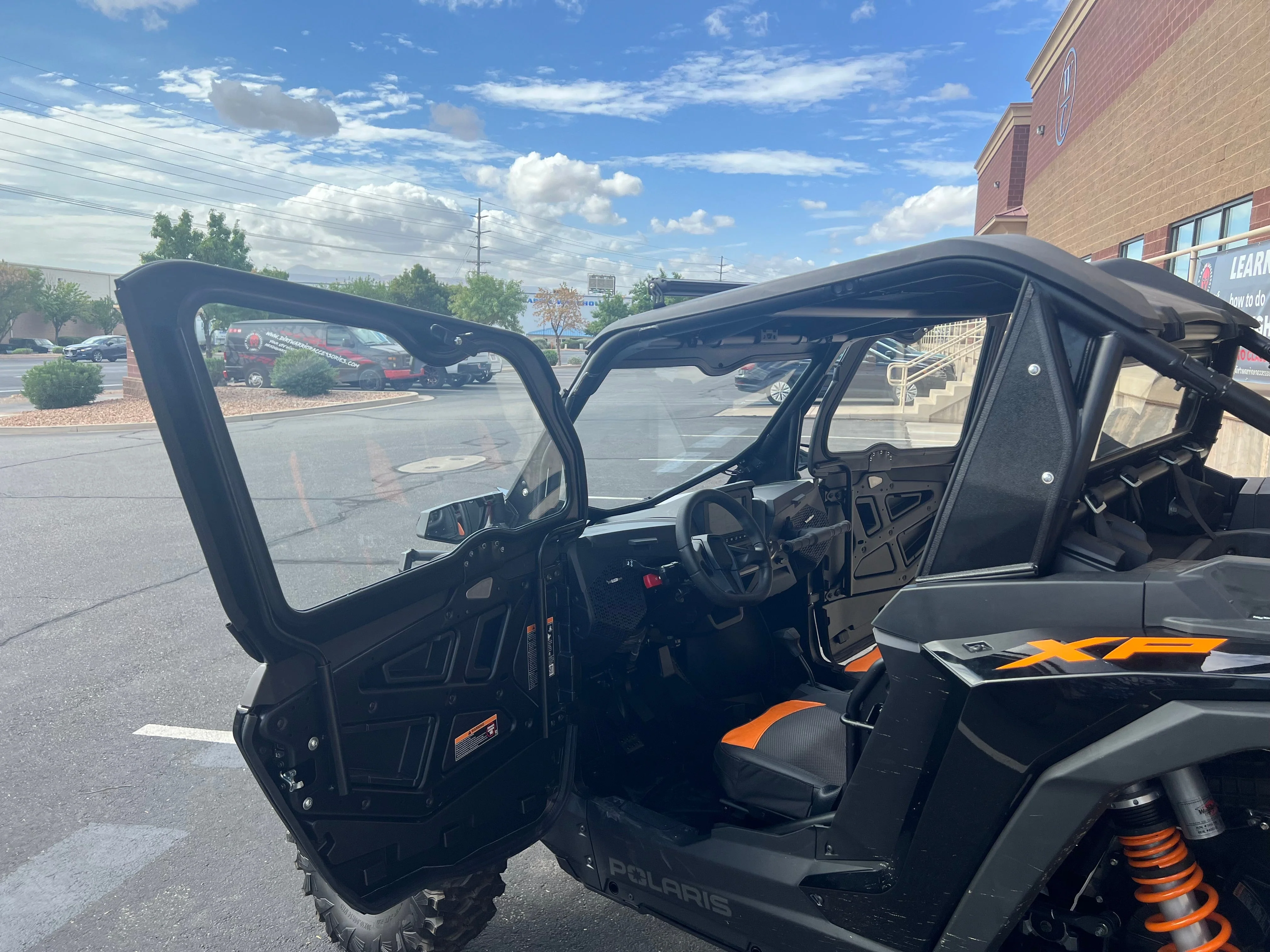 RZR 1000 XP 2024 2-Seat Cab Enclosure for Polaris - Safety Glass & Aluminum + All-Weather Protection (2024) - Image 6