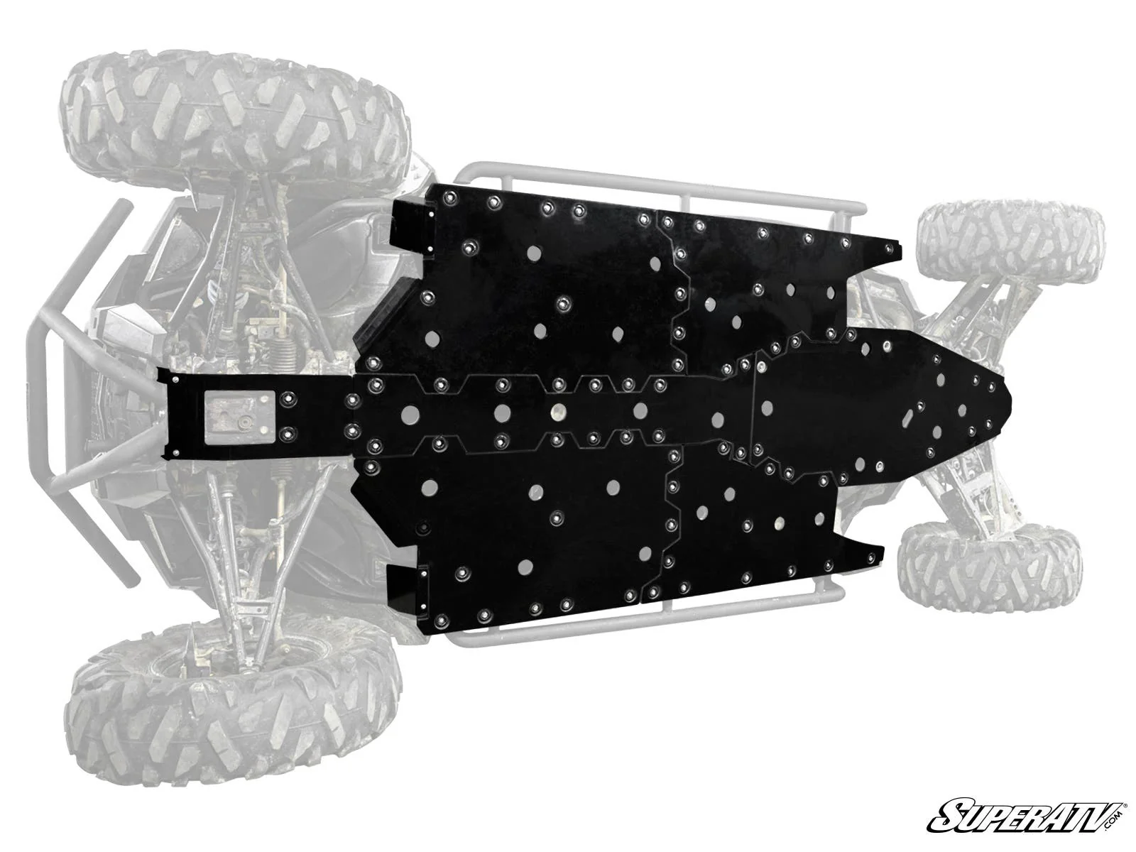 SuperATV Polaris RZR 4 900 Full Skid Plate