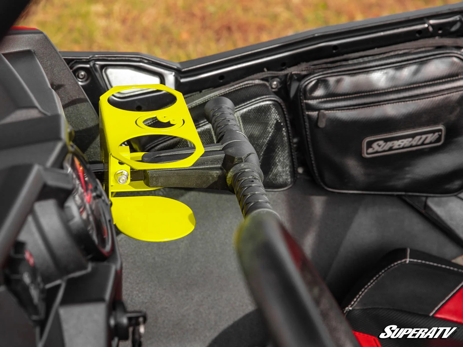 SuperATV Polaris RZR Grab Bar Cup Holder - Image 3