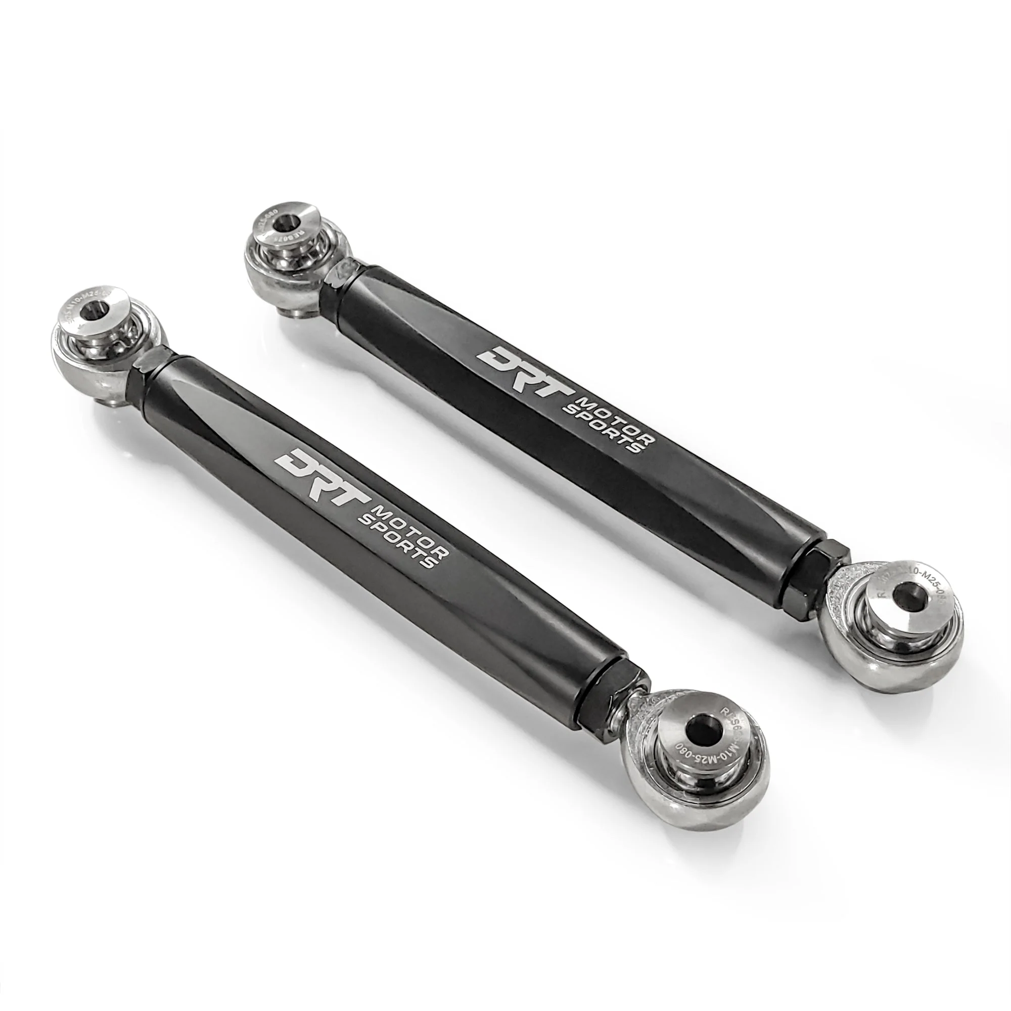 DRT Motorsports Polaris RZR Pro XP Billet Aluminum Hex Bar Adjustable Rear Sway Bar Link Kit (M10)