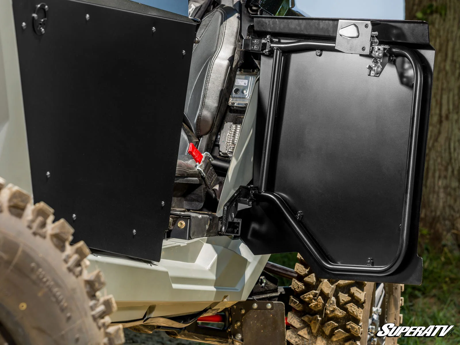 SuperATV Polaris RZR Pro R 4 Aluminum Doors - Image 8
