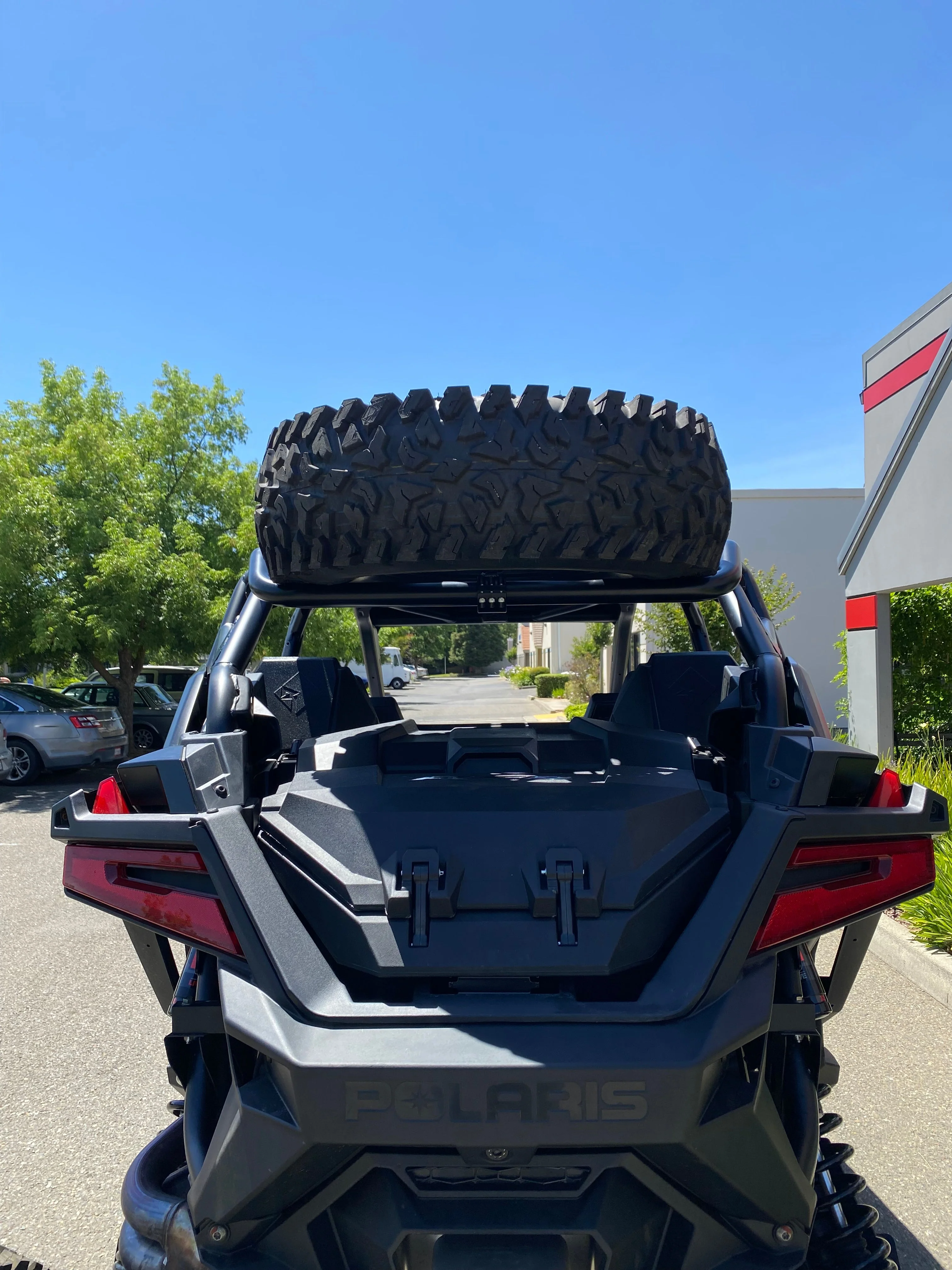 Polaris RZR Pro R 4 Dual Clamp Spare Tire Mount - Image 3