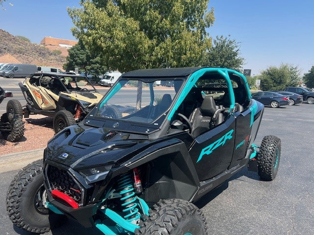 Dirt Warrior Polaris RZR Pro R 2025+ Front Glass Windshield with Vents - Image 3