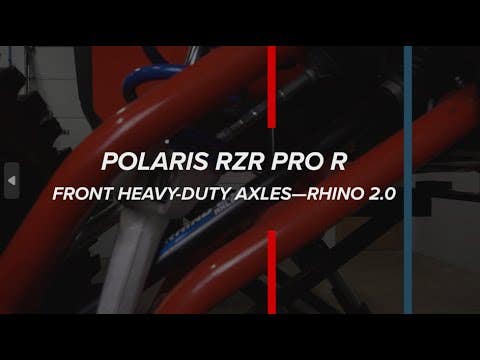 SuperATV Polaris RZR Pro R Heavy-Duty Axles—Rhino 2.0 - Image 4