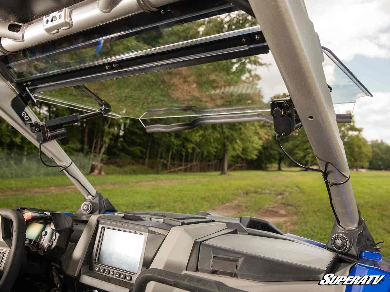 SuperATV Polaris RZR Pro R MaxDrive Power Flip Windshield - Image 6
