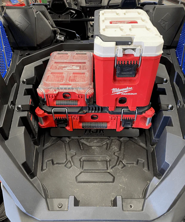 Polaris RZR PRO R Packout Mount - Easy Install + Increased Storage (2024) - Image 2