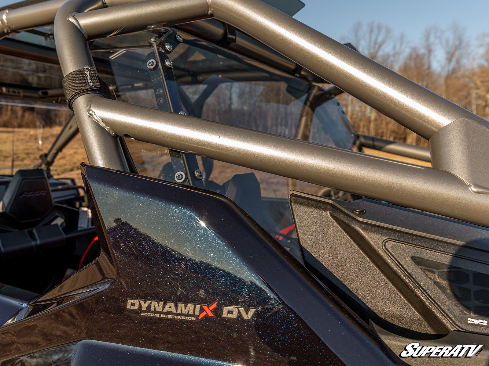 SuperATV Polaris RZR Pro R Rear Windshield - Image 5