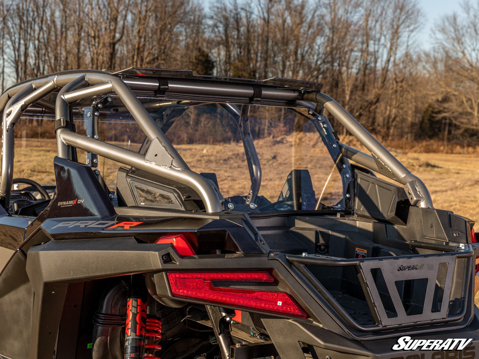 SuperATV Polaris RZR Pro R Rear Windshield - Image 7