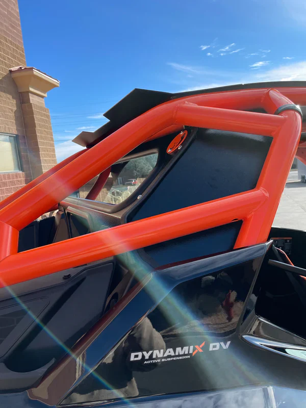Dirt Warrior Polaris RZR Pro R 2022+ Rear Glass Windshield with Vents | DOT Safety Glass & Aluminum Frame - Image 5