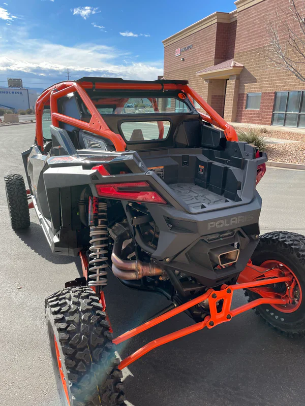 Dirt Warrior Polaris RZR Pro R 2022+ Rear Glass Windshield with Vents | DOT Safety Glass & Aluminum Frame - Image 6