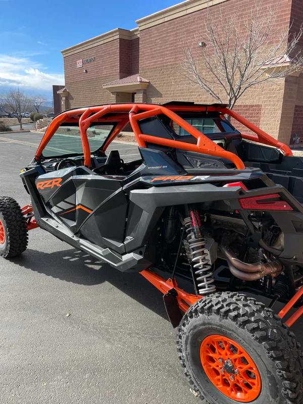 Dirt Warrior Polaris RZR Pro R 2022+ Rear Glass Windshield with Vents | DOT Safety Glass & Aluminum Frame - Image 8
