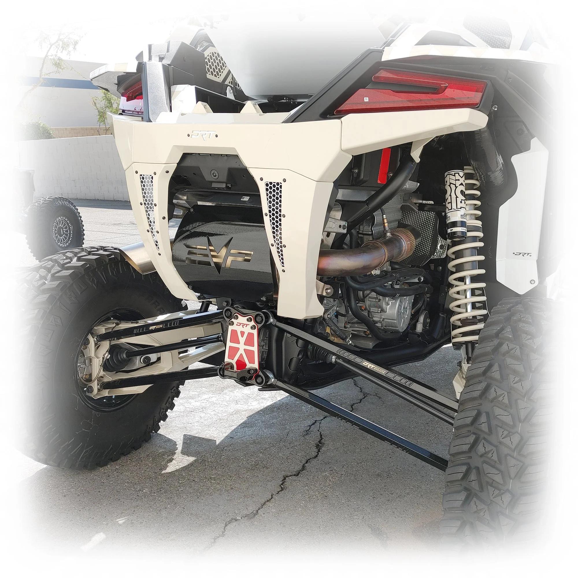 DRT Motorsports Polaris RZR Pro R / Turbo R Billet Aluminum High Clearance Radius Rod Set - Image 4
