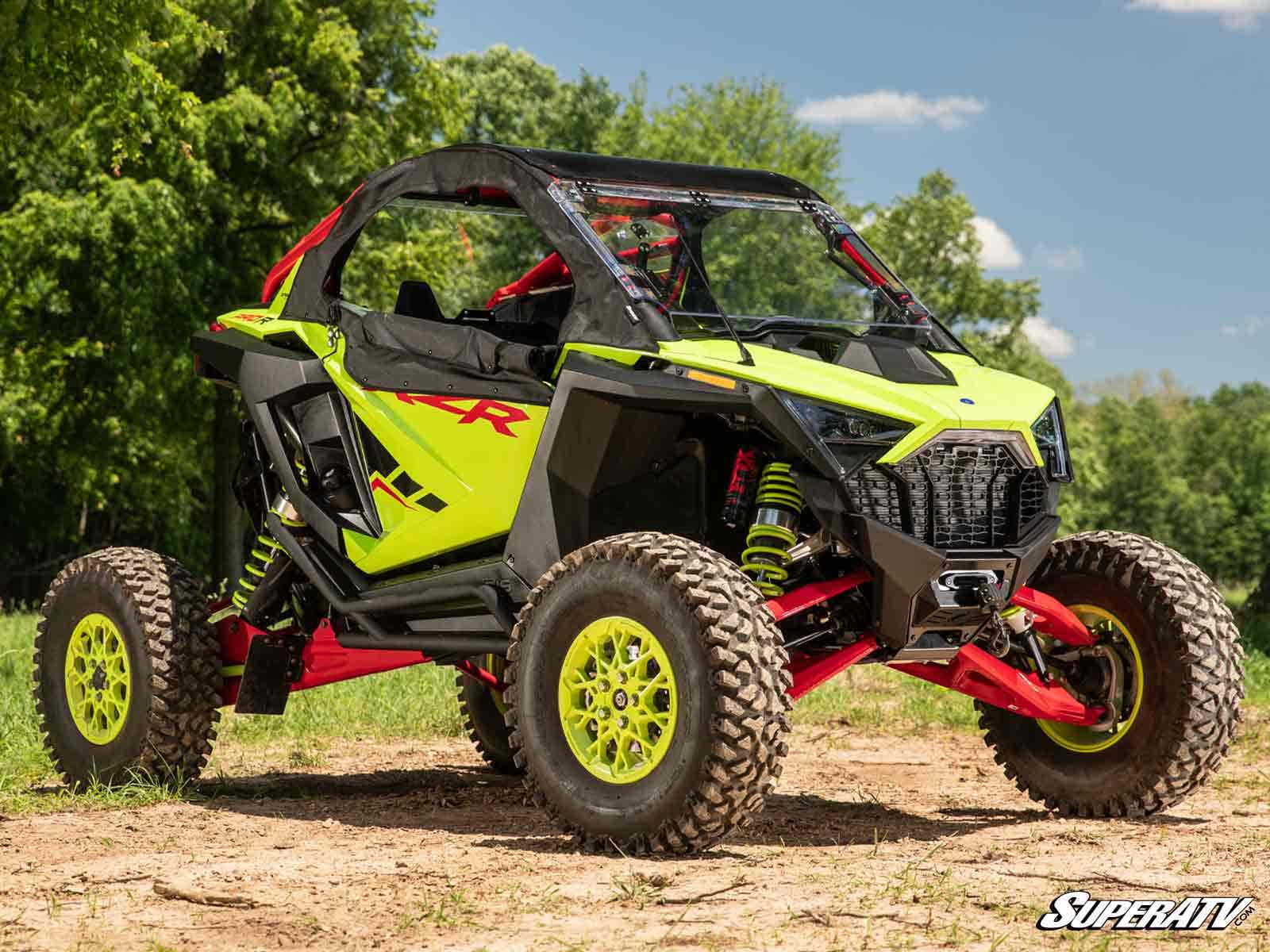SuperATV Polaris RZR Pro R Winch Mounting Plate - Image 2