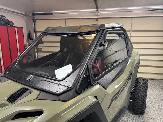 Dirt Warrior Polaris RZR Pro S 2025+ Front Glass Windshield with Vents | DOT Safety Glass & Aluminum Frame - Image 2